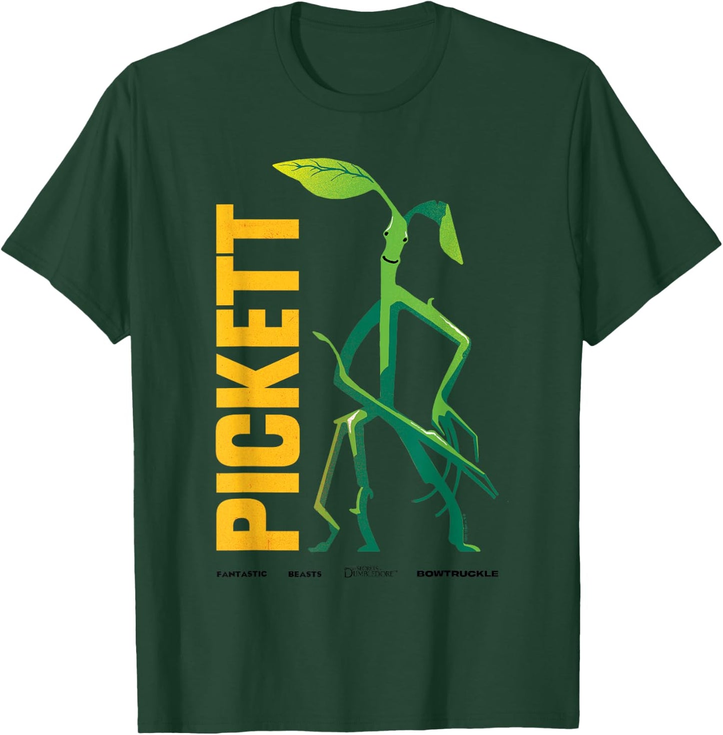 Fantastic Beasts 3 Pickett The Bowtruckle T-Shirt - T-Shirt | Forest