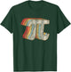 Vintage Pi Math Geek Retro Design for Pi Day T-Shirt - T-Shirt | Forest