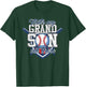 That's My Grandson Out There Baseball Grandparents Gift T-Shirt - T-Shirt | Forest