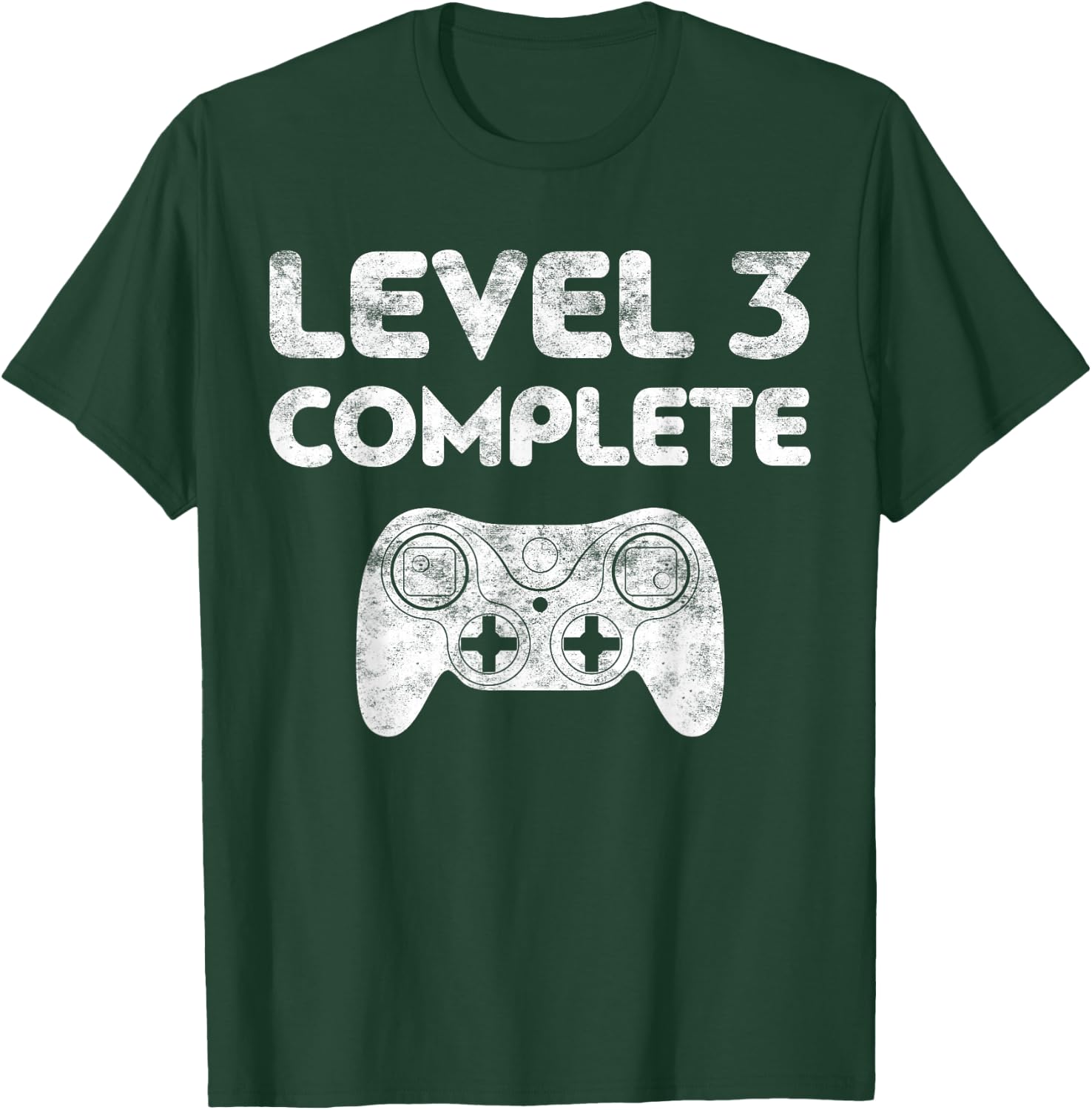 Level 3 Complete 3rd Wedding Anniversary Shirt T-Shirt - T-Shirt | Forest