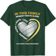 Gold Family Nobody Fights Alone Childhood Cancer Awareness T-Shirt - T-Shirt | Forest