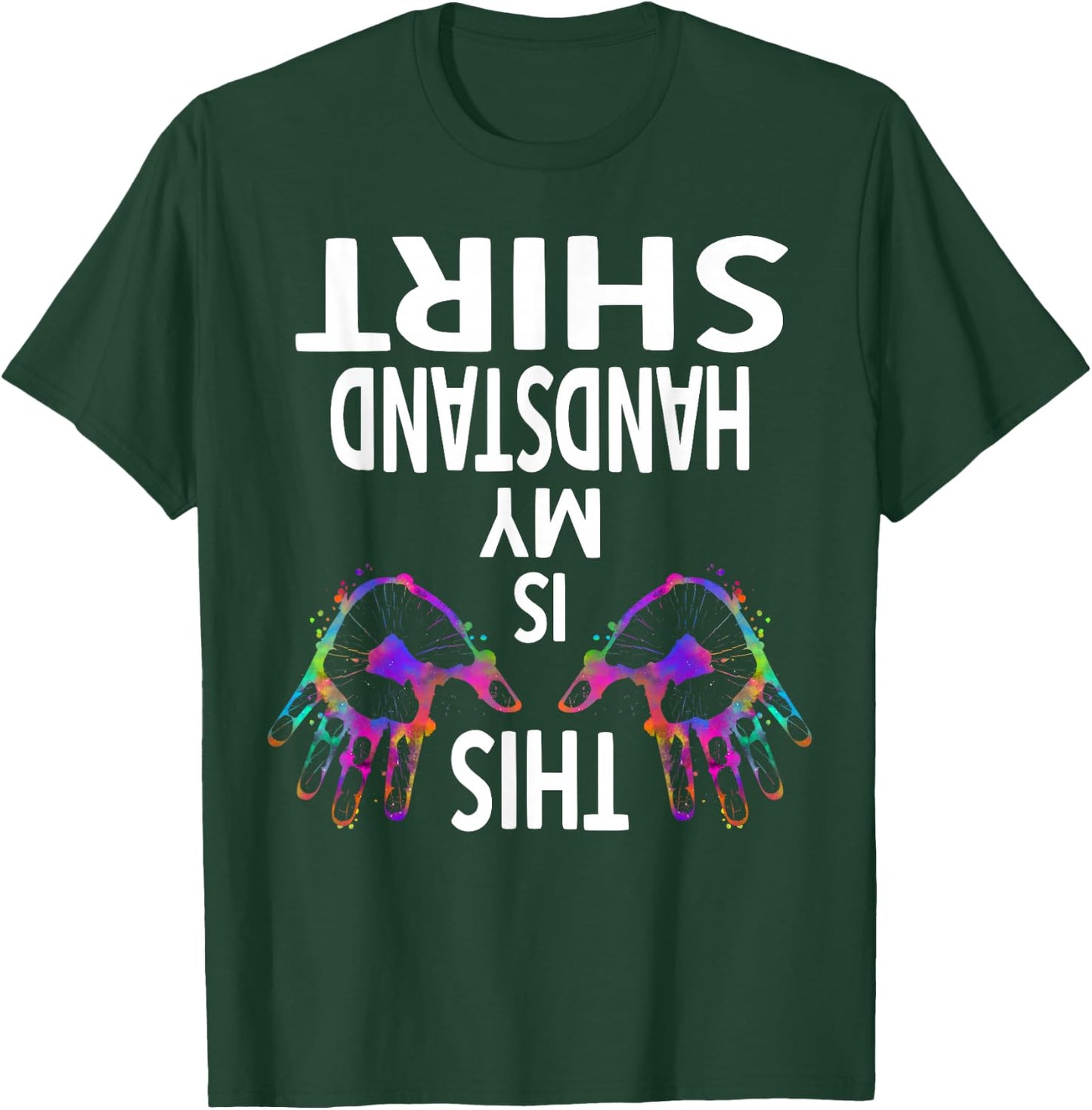 This Is My Handstand Shirt Gymnastics Gymnastics Training T-Shirt - T-Shirt | Forest