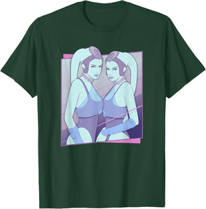 Star Wars Anna Gella And Tann Gella Twi'lek Twins Poster T-Shirt - T-Shirt | Forest