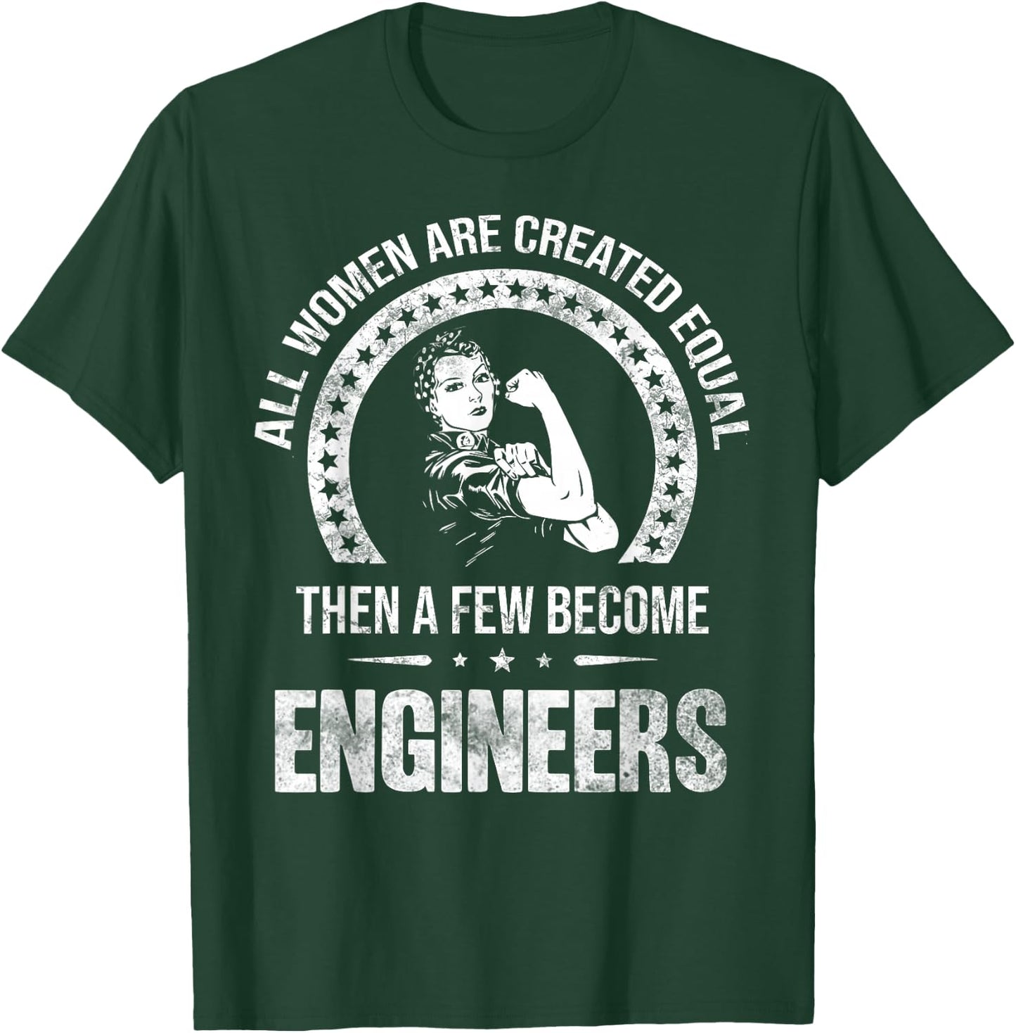 Engineer Shirts Women's Engineer Black Small Classic Fit Modern Short Sleeve T-Shirt - T-Shirt | Forest