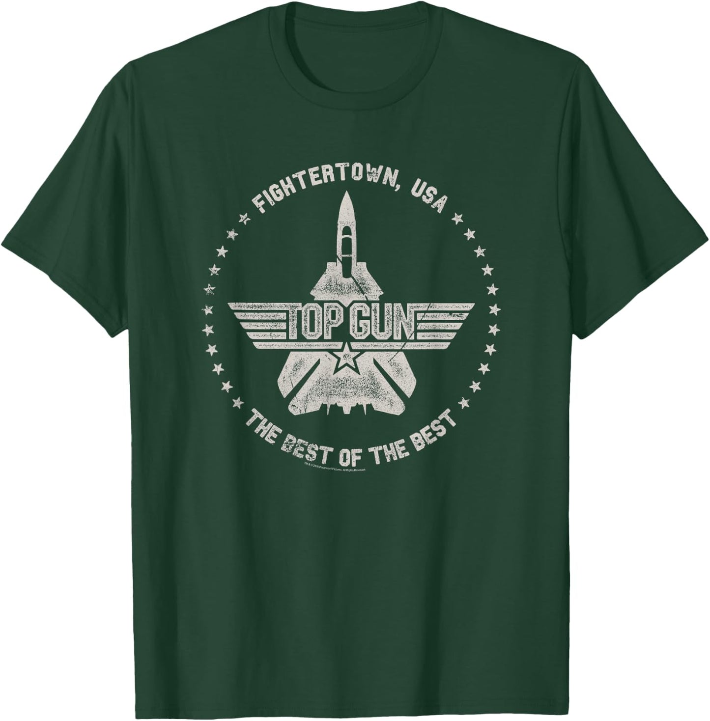 Ripple Junction x Top Gun Fightertown USA Circle T-Shirt - T-Shirt | Forest