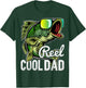 Reel Cool Dad Fishing Sunglasses Funny Father's Day Gift T-Shirt - T-Shirt | Forest