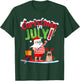 Funny Christmas in July Shirt Summer Beach Vacation Pool Pug T-Shirt - T-Shirt | Forest