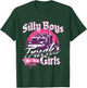 Trucks Are For Girls - Female Semi Truck Driver Truckers T-Shirt - T-Shirt | Forest