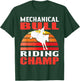 Mechanical Bull Riding T-Shirt - T-Shirt | Forest