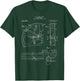 Film Reel Patent Retro Vintage Camera Filmmaker Filmmaking T-Shirt - T-Shirt | Forest