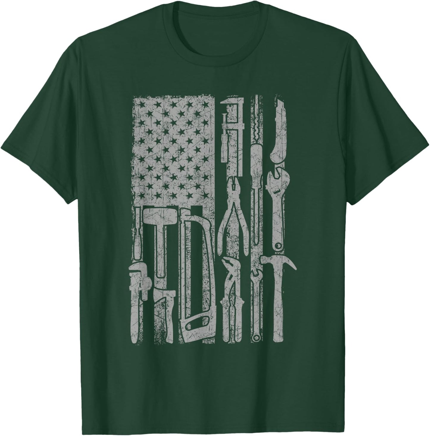 Funny Woodworker, Handyman, Carpenter, Repairman, Craftsman T-Shirt - T-Shirt | Forest