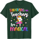 5th Grade Teachers Are Magical Fifth Grade Unicorn Teacher Men Women Kids T-Shirt - T-Shirt | Forest