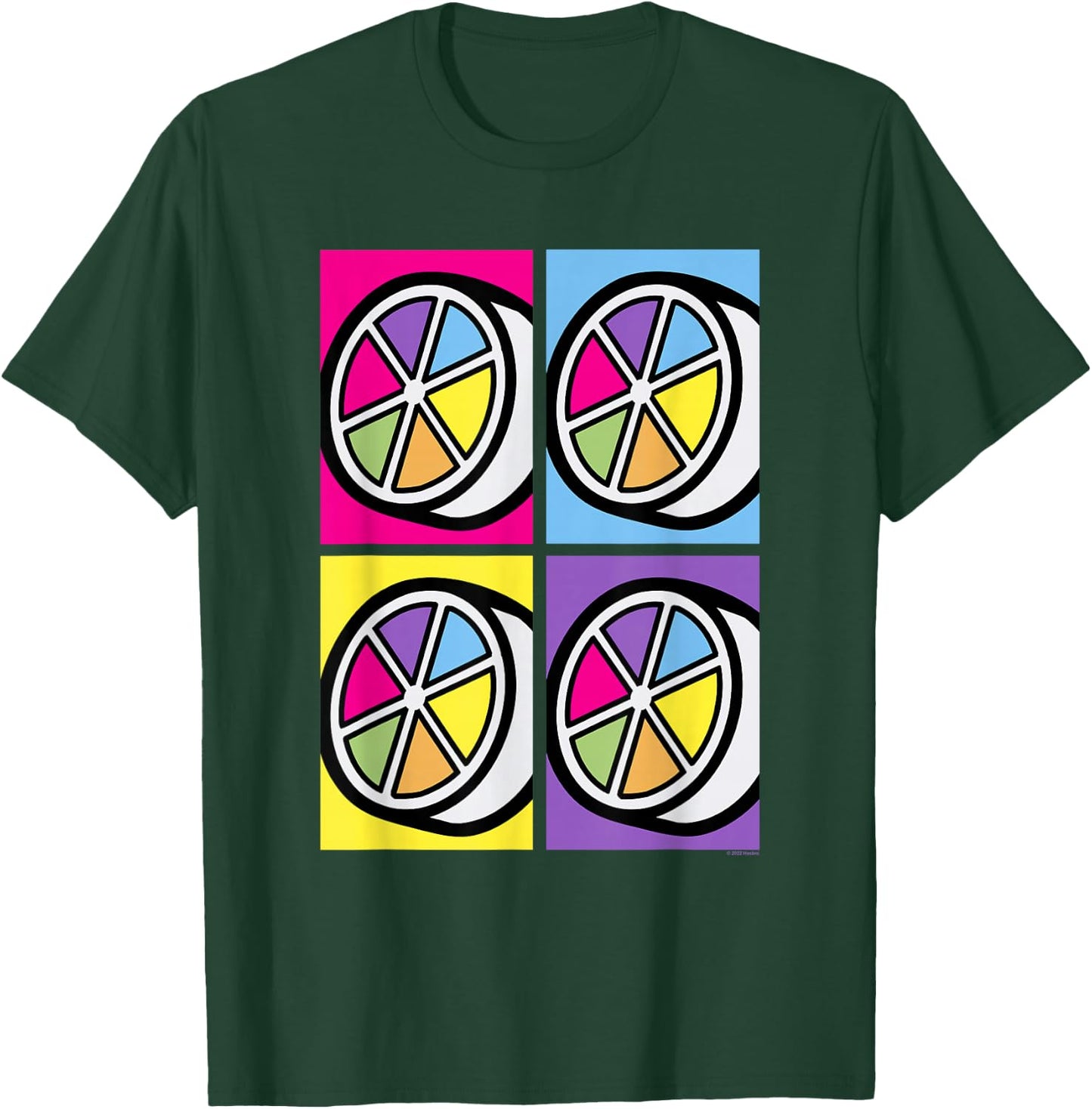 Trivial Pursuit Pop Art Pie with Wedges T-Shirt - T-Shirt | Forest