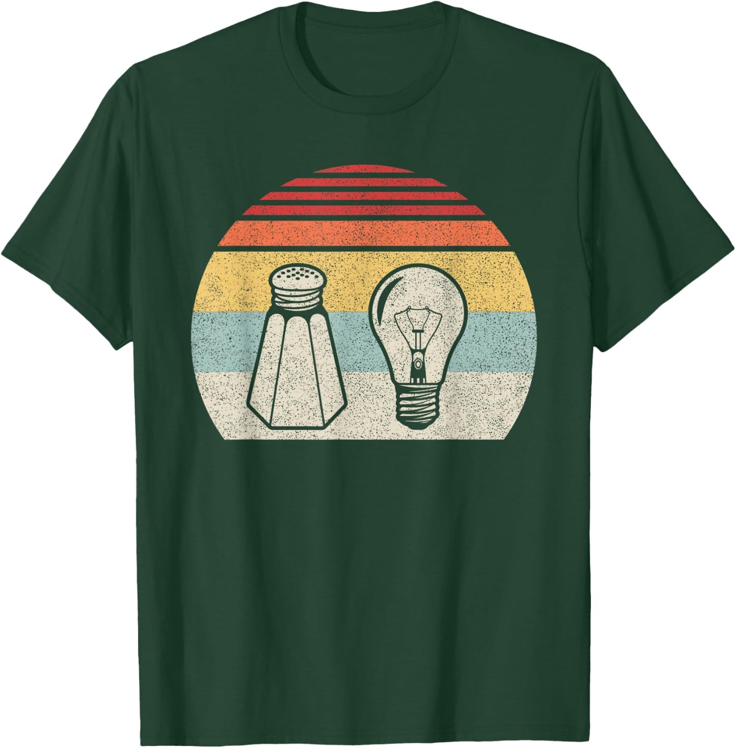 Retro Salt & Light Be Ye Salt Christ T-Shirt - T-Shirt | Forest
