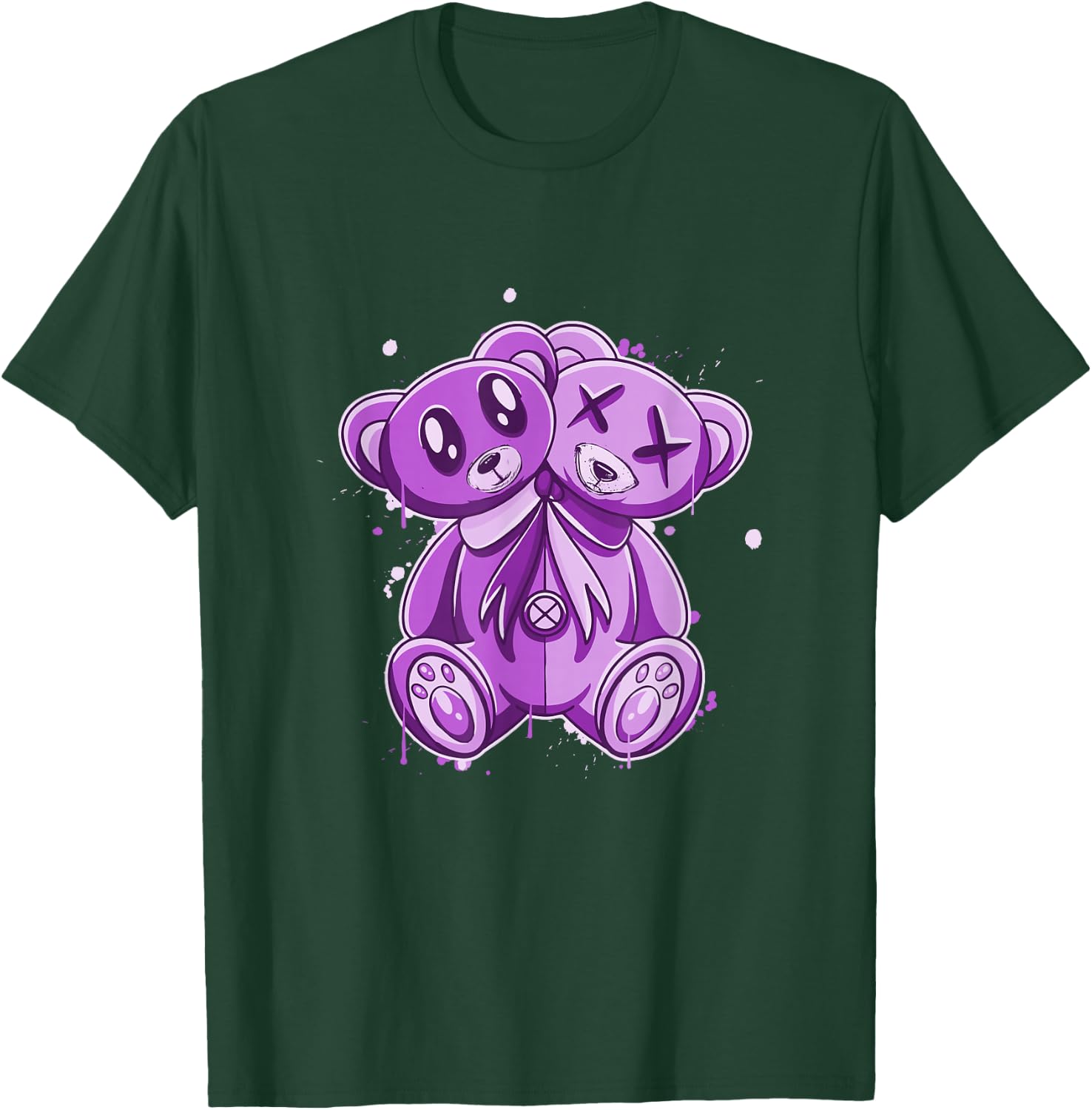 Purple I'm My own Evil Twin Purple Color Graphic T-Shirt - T-Shirt | Forest