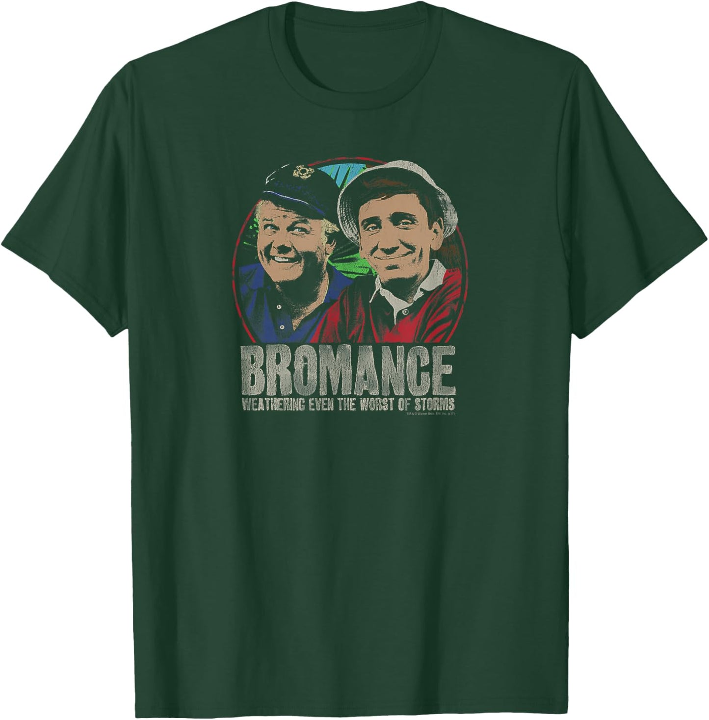 Gilligan's Island Gilligan & Skipper Stormy Bromance T-Shirt - T-Shirt | Forest