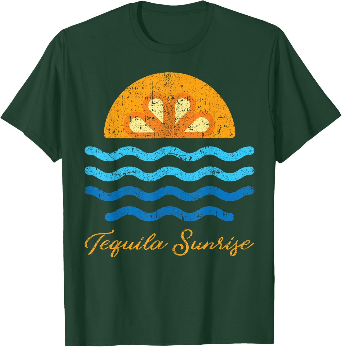 Tequila Sunrise Funny Mexican Cinco De Mayo 2020 T-Shirt - T-Shirt | Forest