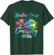 Besties Gone Cruising 2026 Girls Matching Women Cruise T-Shirt - T-Shirt | Forest