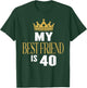 My Best Friend Is 40 Years Old 40th Birthday Party Matching T-Shirt - T-Shirt | Forest