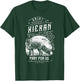 Saint Kieran Fox Catholic Irish Saints T-Shirt - T-Shirt | Forest