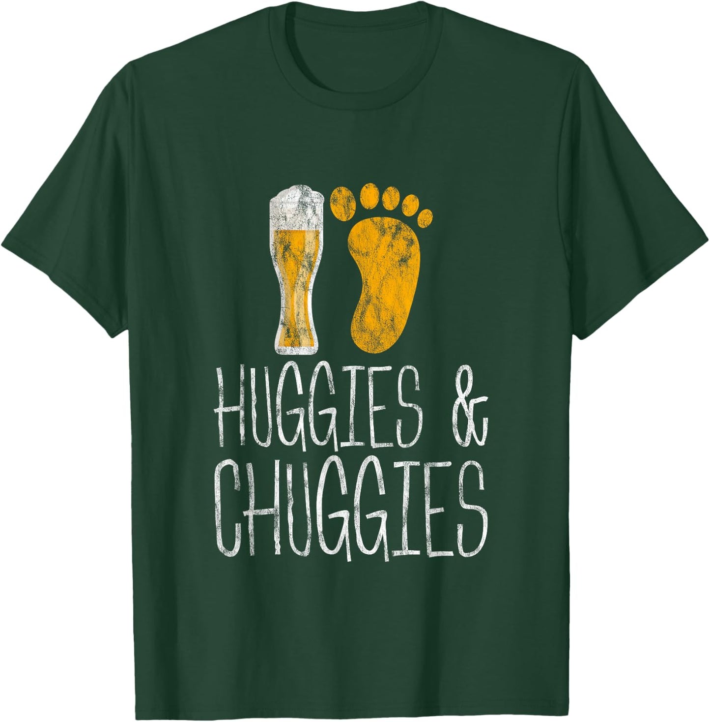 Huggies and Chuggies T-Shirt - T-Shirt | Forest