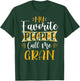 My Favorite People Call Me Gran Flower Floral Mother's Day T-Shirt - T-Shirt | Forest