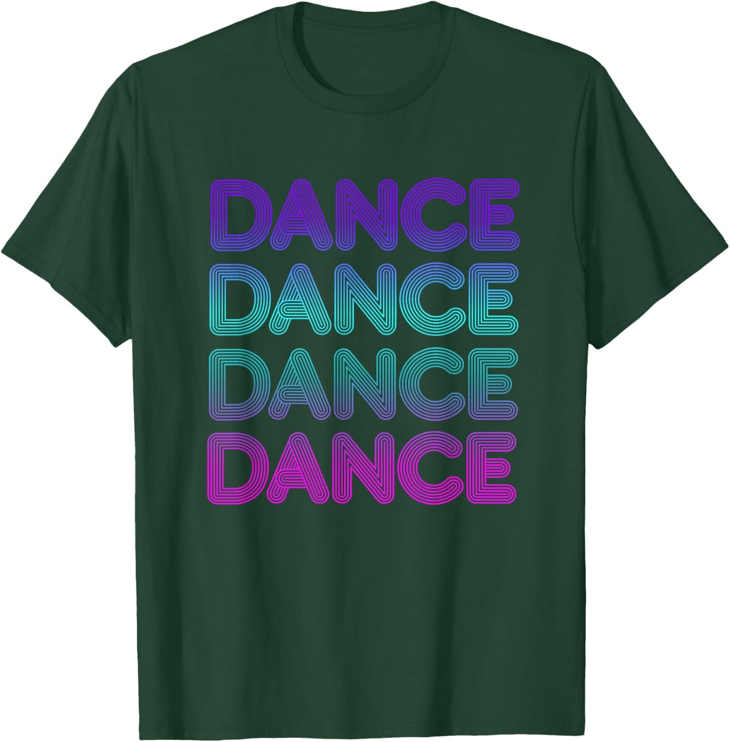 Retro Dance for Dancers I Love Dancing Teens Kids T-Shirt - T-Shirt | Forest