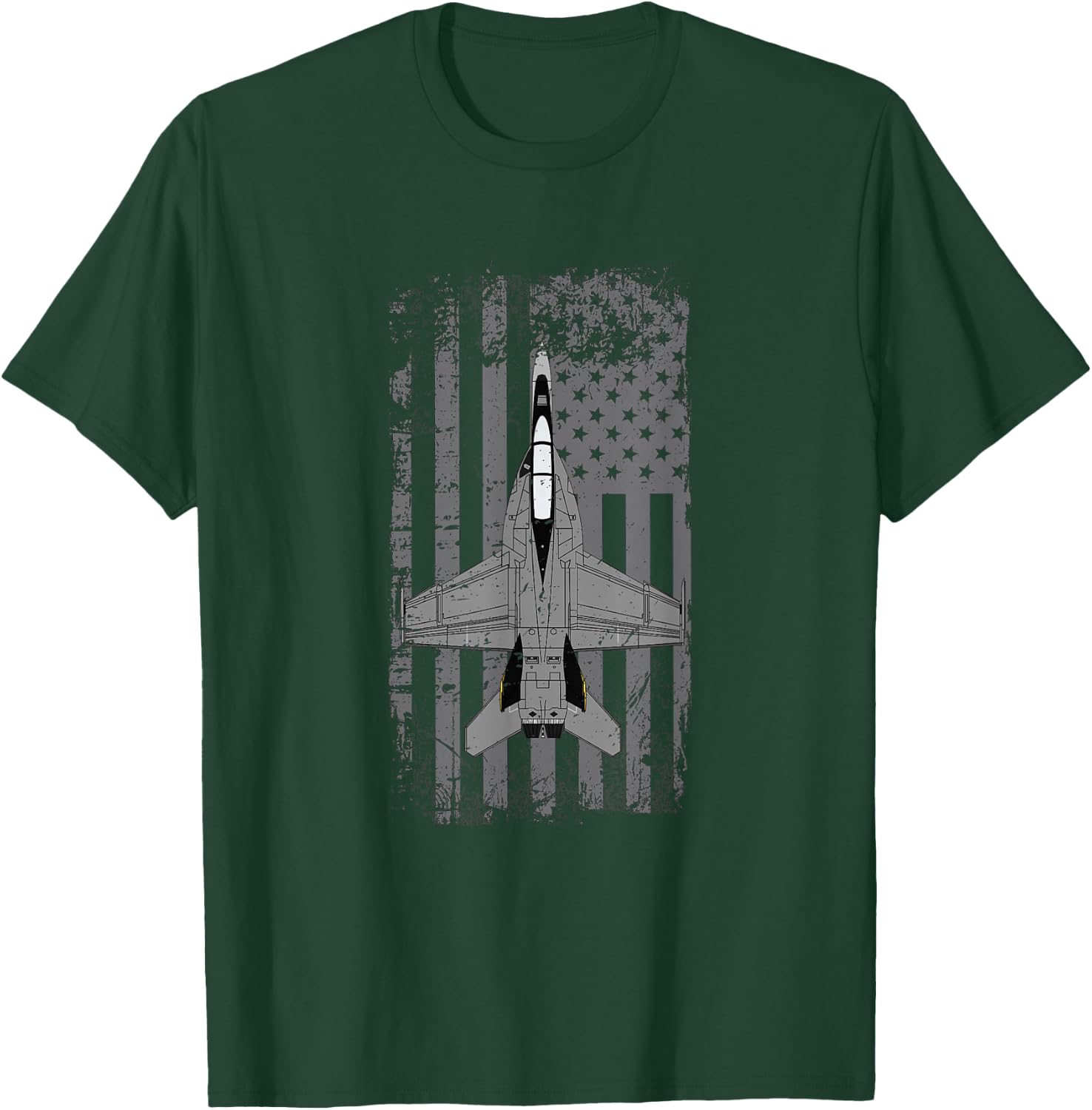 F-18 Hornet Military Pilot T-Shirt - T-Shirt | Forest