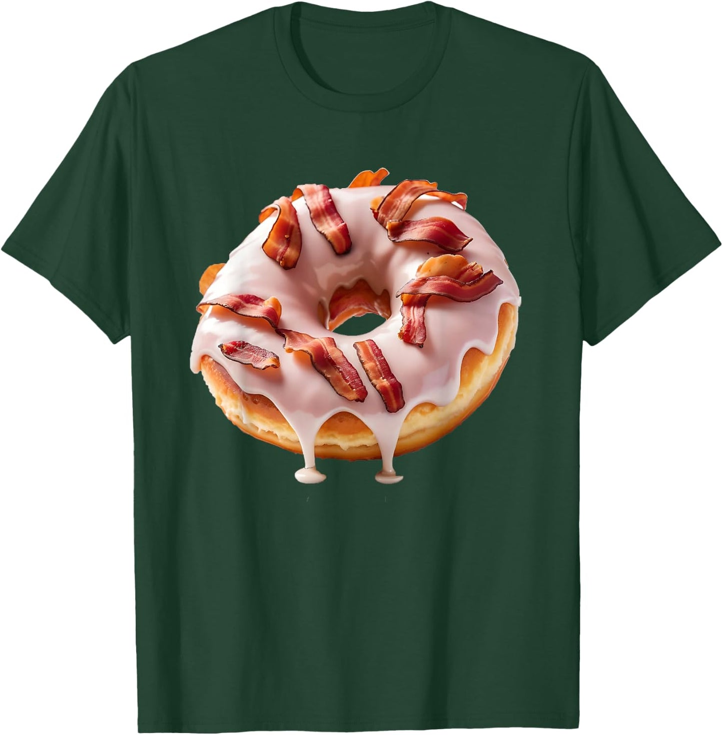Maple Bacon Donut T-Shirt - T-Shirt | Forest