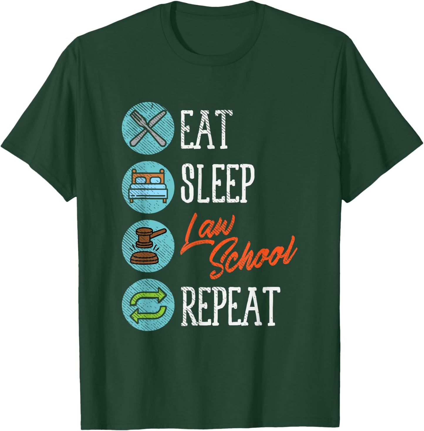 Law Student Gift, Law School, Funny Lawyer T-Shirt - T-Shirt | Forest