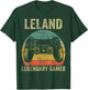 Personalized Legendary Gamer Shirt Leland Name Video Gamer T-Shirt - T-Shirt | Forest
