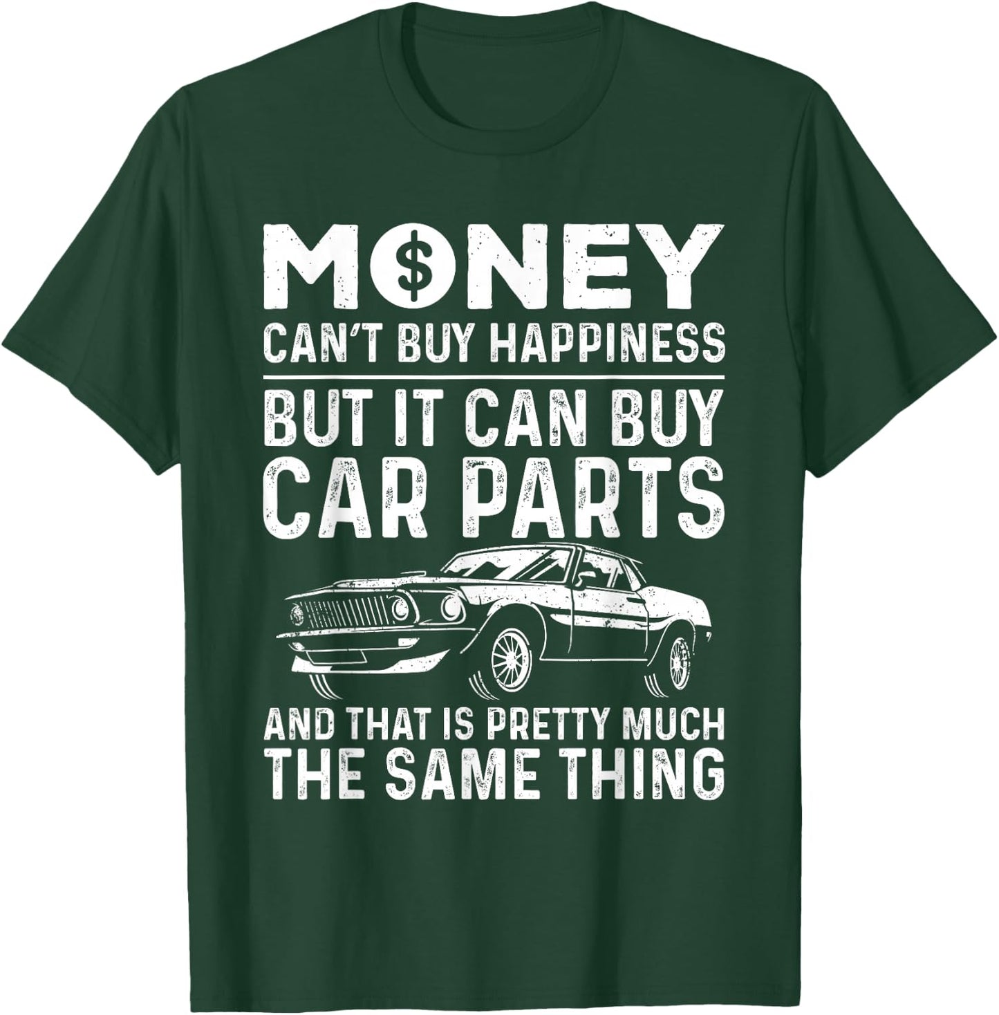 Cool Car Lover Art Automotive Engine Drag Racing Guy T-Shirt - T-Shirt | Forest