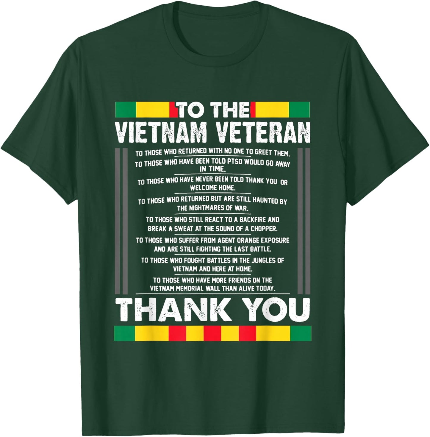 Freedom Isn't Free I Paid for It Vietnam Veteran Gift T-Shirt - T-Shirt | Forest