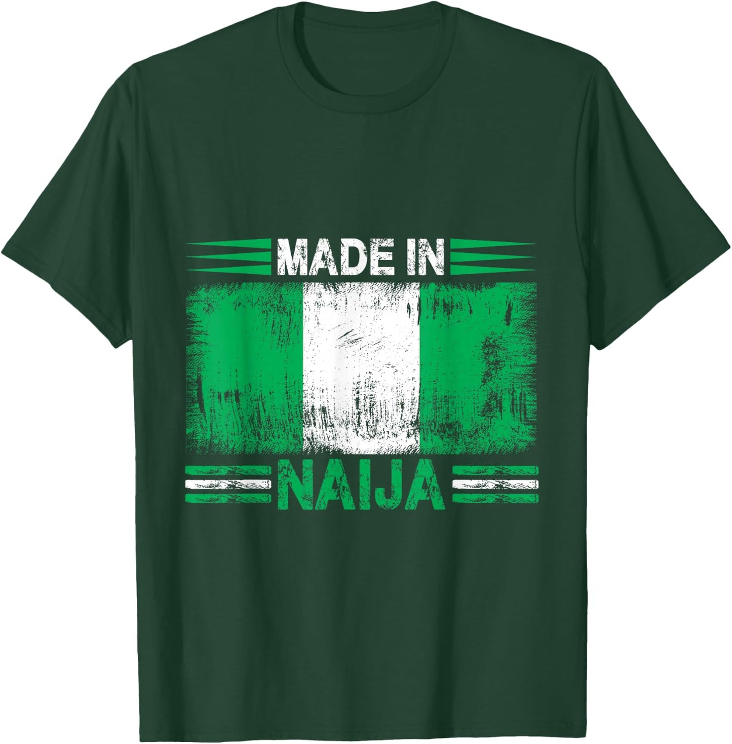 Made In Naija T-Shirt - T-Shirt | Forest
