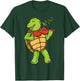 Turtle Playing Violin T-Shirt - T-Shirt | Forest