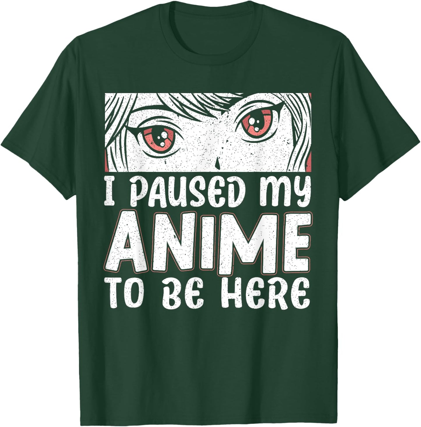 Anime Gift - Japanese Gift I Love Anime for Sao Anime Lover T-Shirt - T-Shirt | Forest