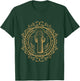 Saint Benedict Medal Catholic Print T-Shirt - T-Shirt | Forest