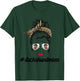 Dachshund Dog Mom Messy Bun Leopard Women Puppy Pet Lover T-Shirt - T-Shirt | Forest