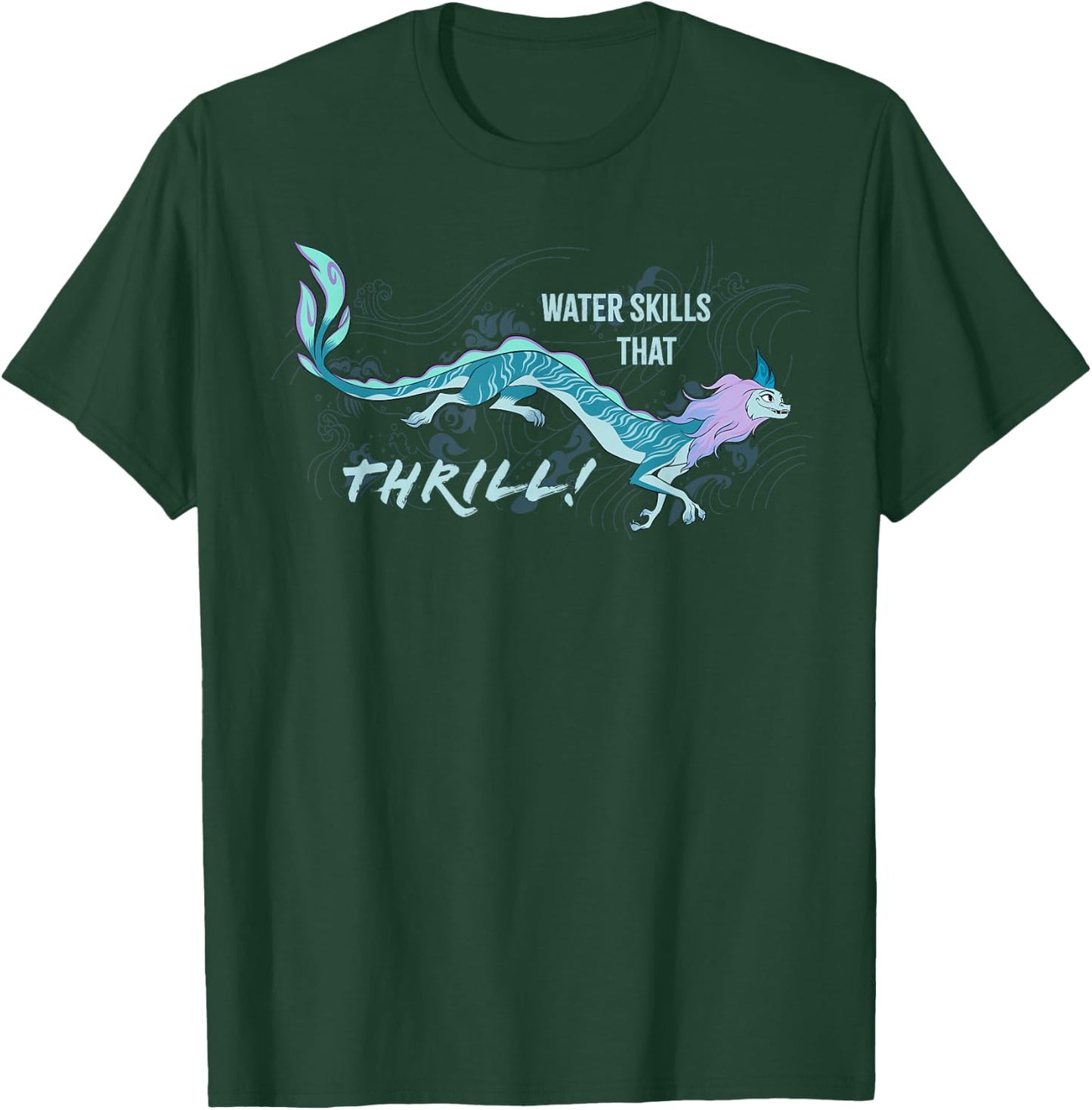 Disney Raya and the Last Dragon Sisu Water Skills That Thril T-Shirt - T-Shirt | Forest