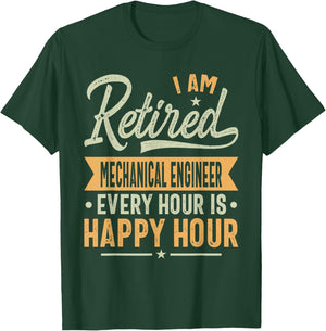 Mechanical Engineer Retired T-Shirt - T-Shirt | Forest