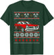 Mechanics Ugly Christmas Sweater Style Muscle Car T-Shirt - T-Shirt | Forest