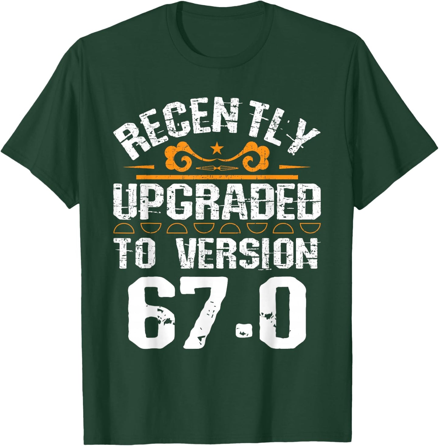Version 67.0 - 67th birthday 67 Years Old Geek T-Shirt - T-Shirt | Forest