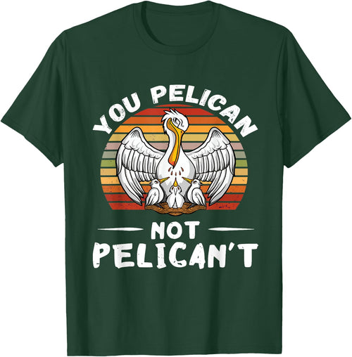 You Pelican Retro Vintage Pelican Chicks Hatch Tropical Bird