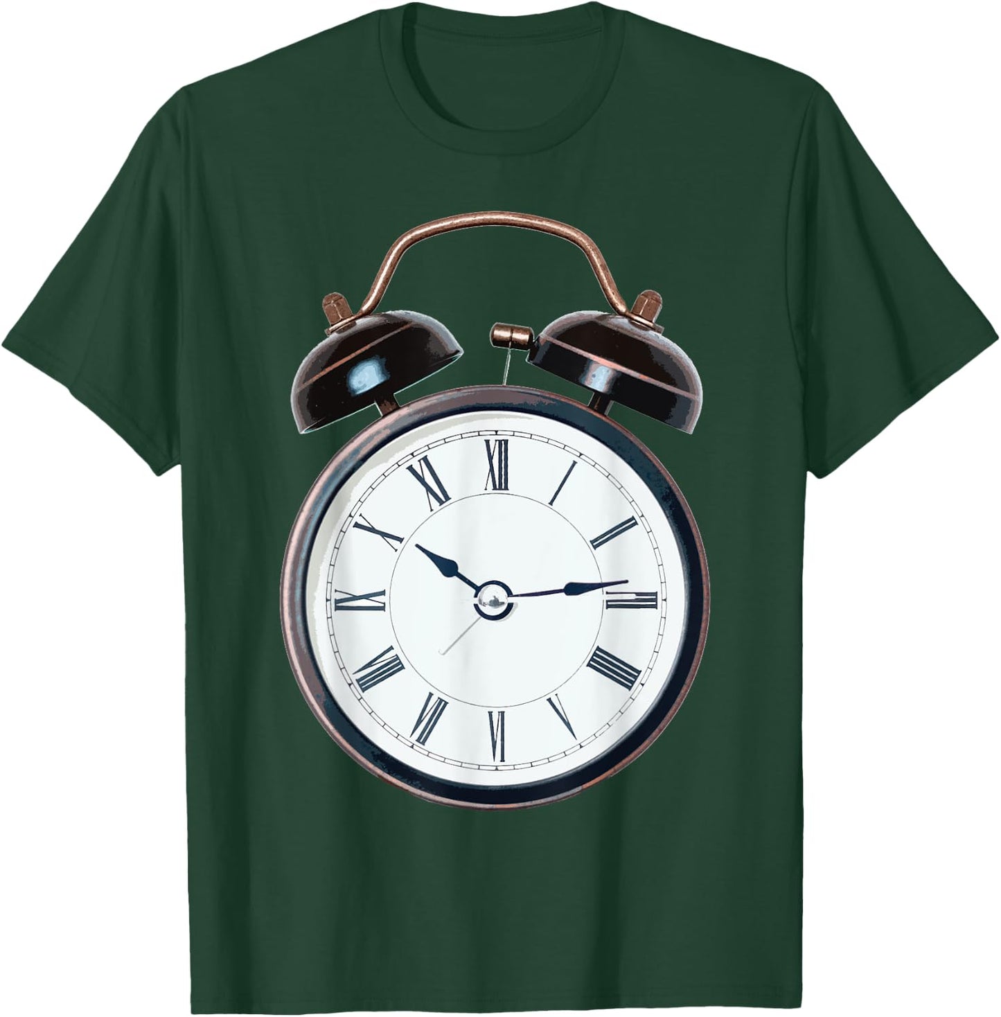 Funny Halloween Costumes Vintage Alarm Clock T-Shirt - T-Shirt | Forest