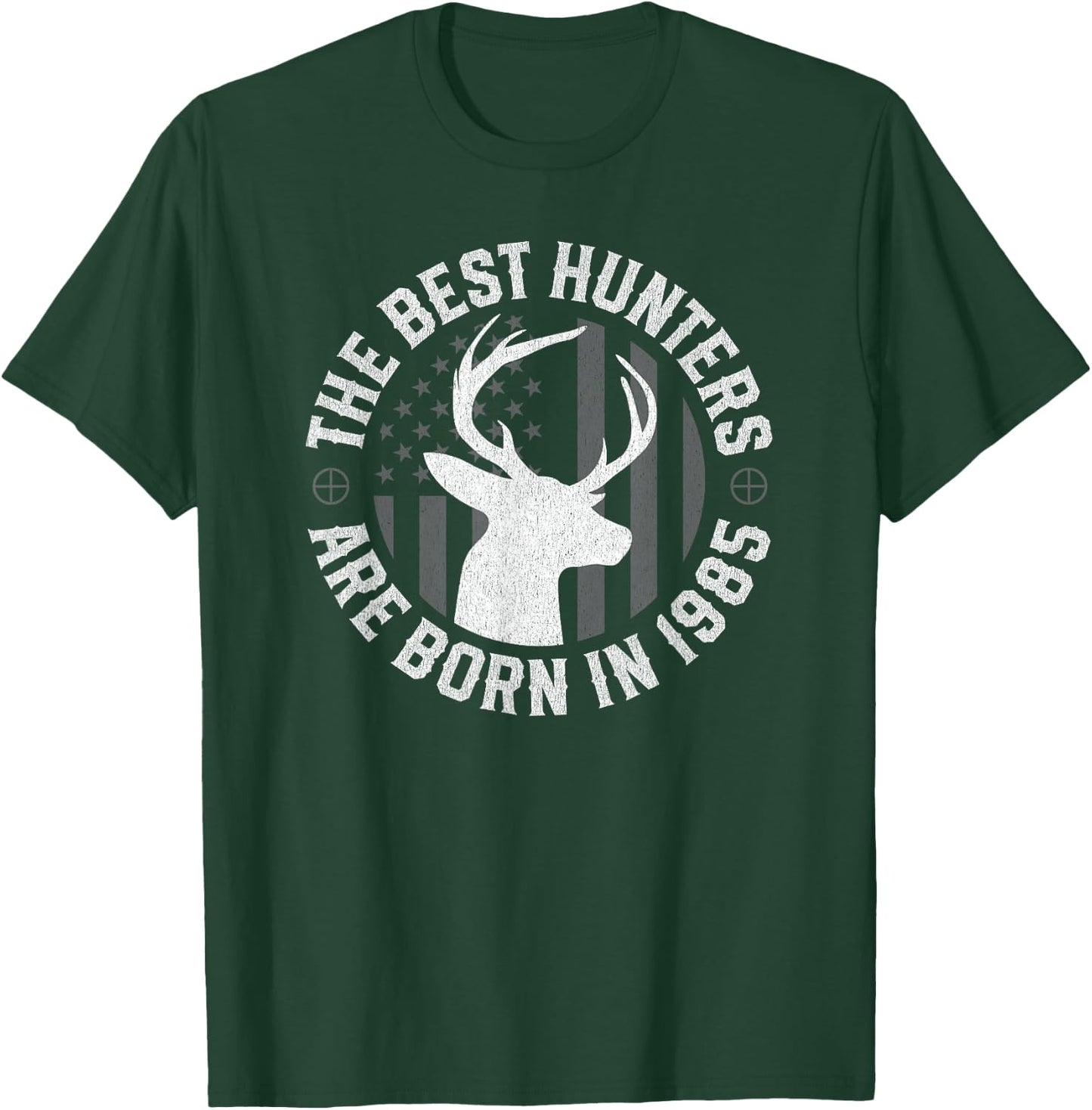 40 Year Old Deer Hunter 40th Birthday Hunting T-Shirt - T-Shirt | Forest