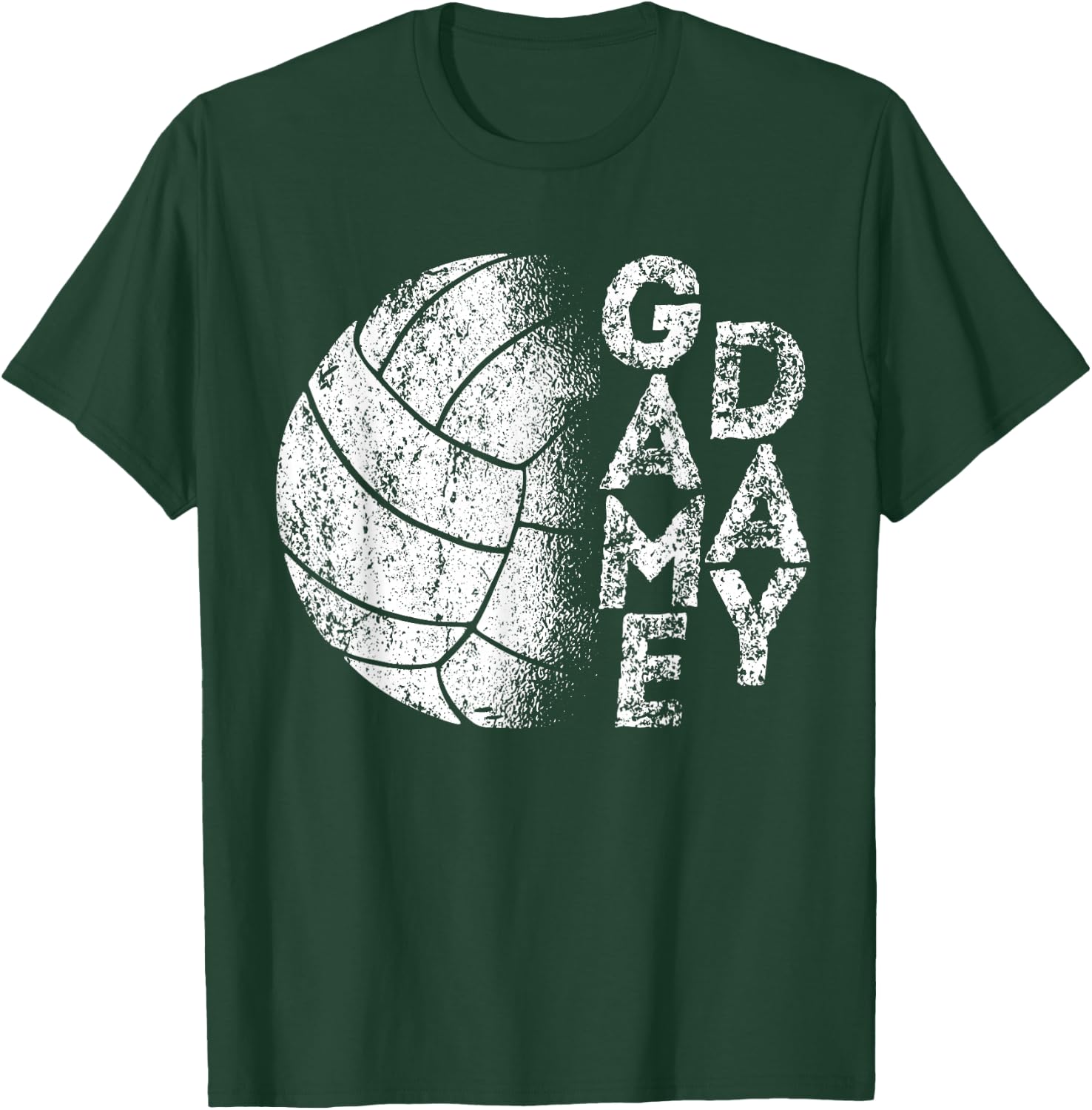 Funny Ball Players Sport Team Lovers Volleyball Game Day T-Shirt - T-Shirt | Forest