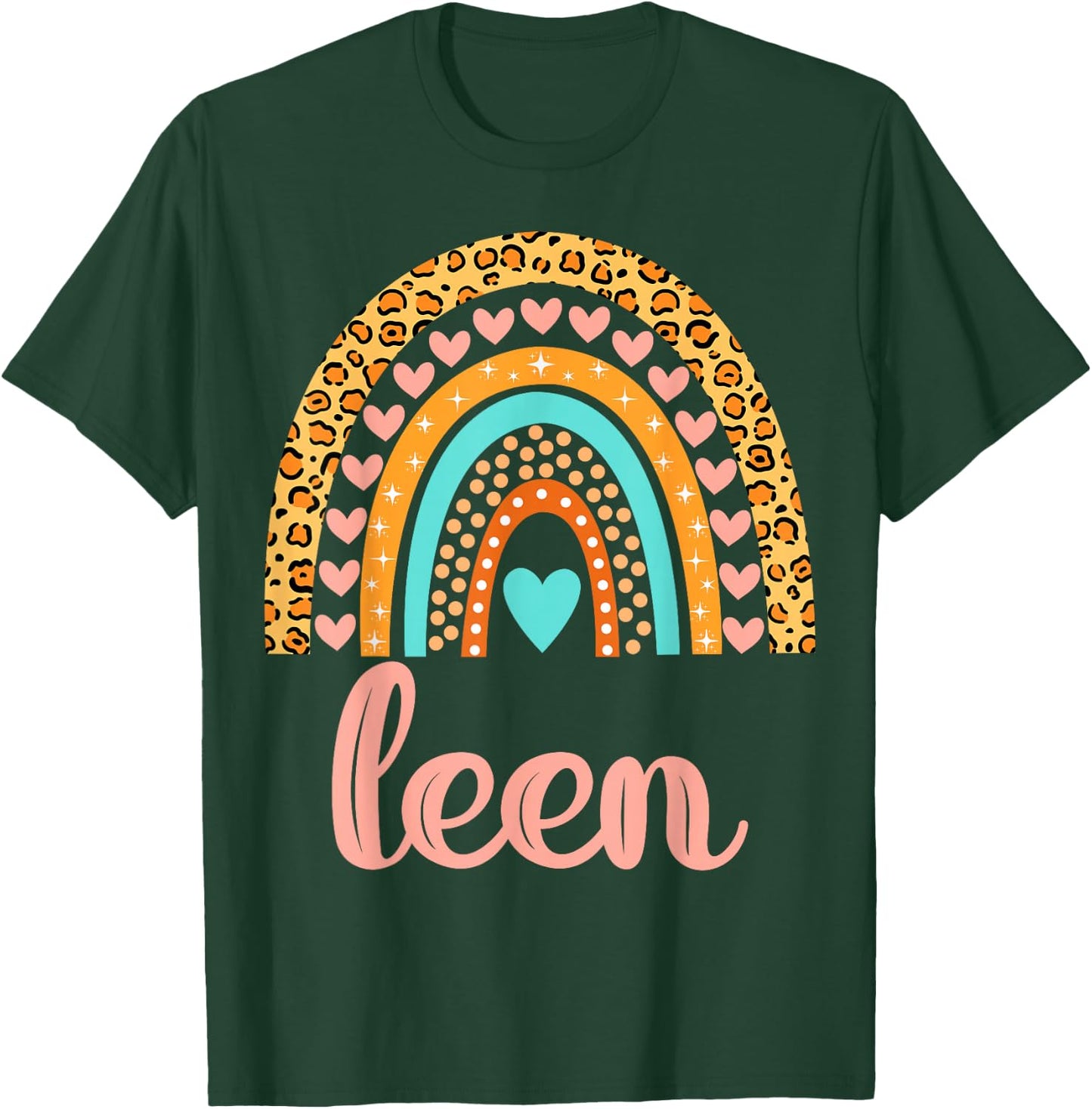 Leen Leen Name Birthday Shirt Gift T-Shirt - T-Shirt | Forest