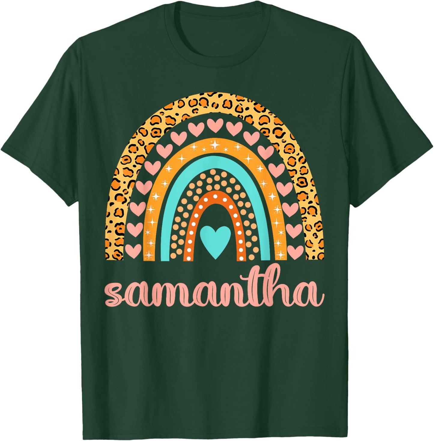 Samantha Samantha Name Birthday Shirt Gift T-Shirt - T-Shirt | Forest