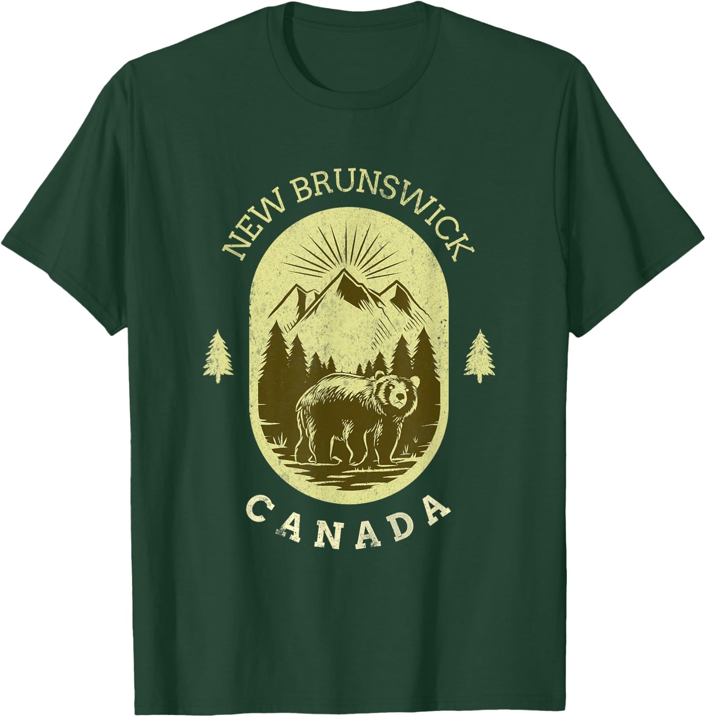 New Brunswick Canada T-Shirt - T-Shirt | Forest