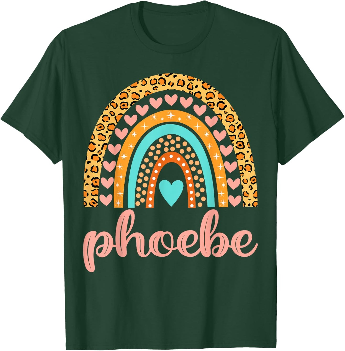 Phoebe Phoebe Name Birthday Shirt Gift T-Shirt - T-Shirt | Forest